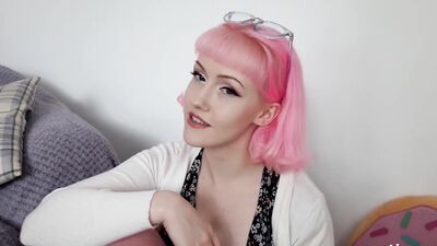 Ersties - Cute Solo Girl Fingers Her Tight, Wet Pussy