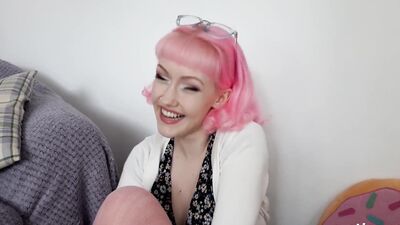 Ersties - Cute Solo Girl Fingers Her Tight, Wet Pussy