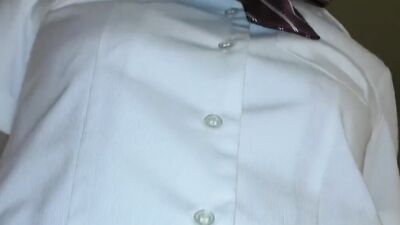 JAV Teen Shirai Debut Uncensored Scene BlowBang Wearing Uniform Pretty