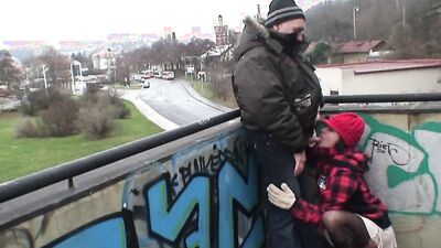 Want to see a glorious outdoors public fucking?