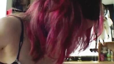 Chubby German babe in stockings knows hot to make a cock cum