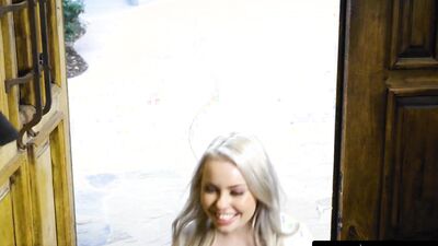 ALL GIRL MASSAGE - Hot Blonde Teen Haley Spades Does 69 To New Neighbor During Welcoming Massage