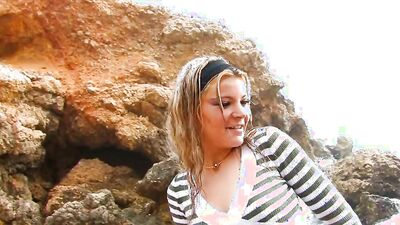 Insatiable Babe Gets Picked Up And Fucked On The Beach