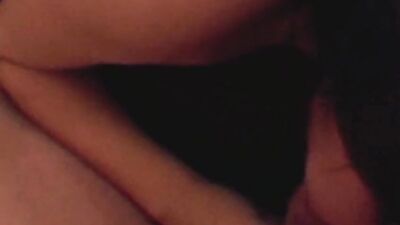 A horny German chick in stockings gets her shaved muff pounded in POV