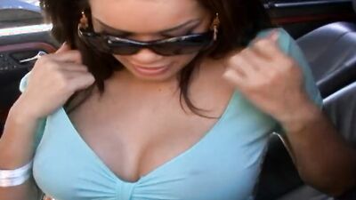 WATCH WATCH HOT BABE STROKES CLIT WITH A DILDO AS A LONG