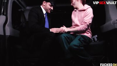 Czech Vanessa Shelby Cum Covered On Backseat After Hard Fuck With Chauffeur - VIP SEX VAULT