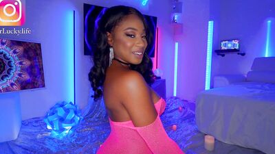 Horny Hottie LaLa Ivey Fucked In Pink Fishnets