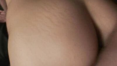 A beautiful German babe gets her shaved muff filled with cum