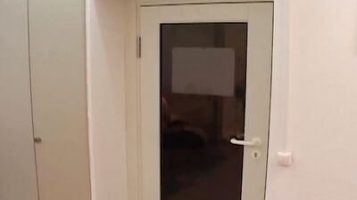 A stunning blonde babe from Germany gets smashed by two hard cocks