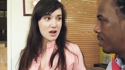 Hot stepmom Jazmyn gets a fuck lesson from her stepdaughterï»¿