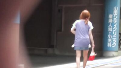 Kinky Asian babe runs off after pissing on hidden camera