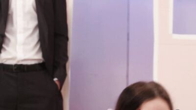 Lyra Law puts makeup on gal and fucks businessman with her