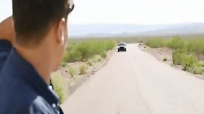 Hot mom seduces the officer during family vacation