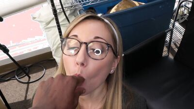 Skinny babe anally surprised by big cock interviewer in POV