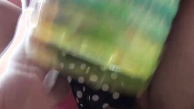 Japanese amateur drenches staircase after pissing