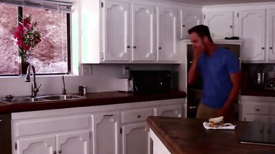 Mom Shows Stepson and his GF how to Fuck
