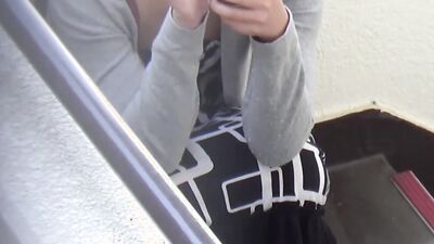 Asian babes show off tight bodies while taped in secret