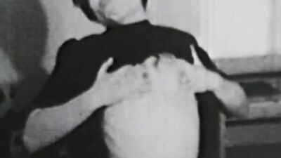Classic porn video of couple having hardcore sex