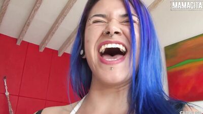 Big Tits Alt Latina Charlotte Franco Sucks Dick Then Gets Ravaged In Pussy - CARNE DEL MERCADO