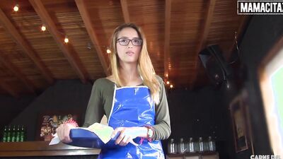 Blonde Lucia Vergara Picked Up & Fucked Then Facialized In Hot Session - CARNE DEL MERCADO
