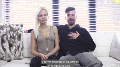 Amateur Babe Katy Intense Fuck At Casting With Horny Stud - VIP SEX VAULT