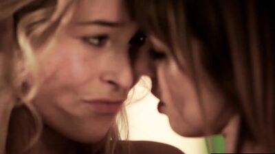 Passionate lesbian lovers lick each other's pussy voraciously