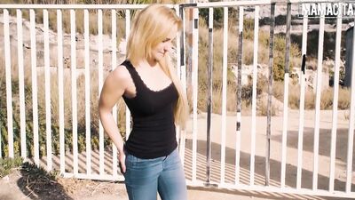Bitch Helena Valentine Outdoor Fucking With Big Dick Bearded Guy - MAMACITAZ