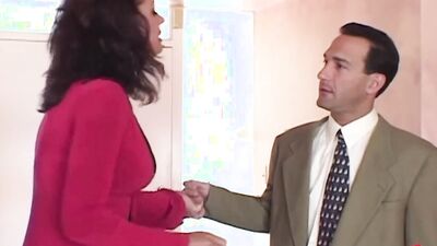 A blonde MILF who pays her landlord with her sweet pussy is the perfect tenant