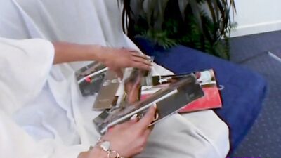 Nylon Babe Kerstin Shows Her Shaved Cunt And Does Nylon Foot Job