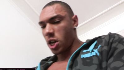 Naughty College Babe Adores Anal Massage By Big Black Cock!