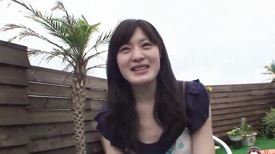 Adventurous Asian babe sucks a cock in a restaurant before getting fucked hardcore in shower