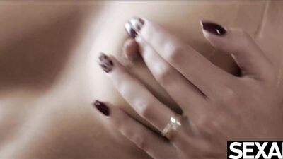 Sexy blonde lovers enjoy an intense lesbian 69 and wild orgasms