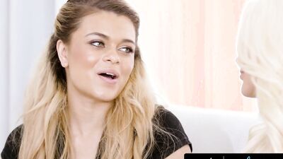GIRLSWAY - A Newly Out Lesbian Cougar Is Horny For Her Smokin' Hot Interior Decorator! HARDCORE 69