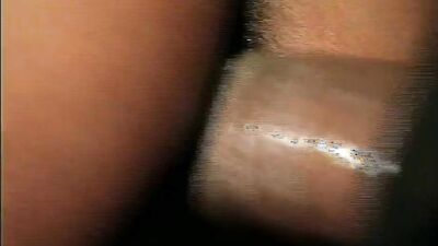 Black girl gets cum on her tits in the car
