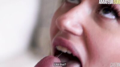 French Slut Vanessa Siera Knows How To Suck & Fuck A Dick - AMATEUR EURO