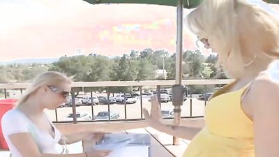 Horny Blonde Babes Share A Sweet Orgasm