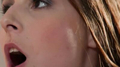 European hotties suck and ride fat dick in wild threesome