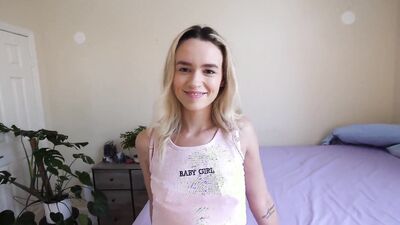 Skinny Big Booty Khloe Kingsley Loves Big Fat Cock