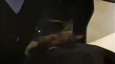 Petite Teen Sucks and Fucks in Car