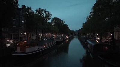 walking around Amsterdam