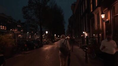 walking around Amsterdam