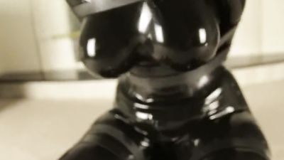 Latex Girl Bound & Vibed