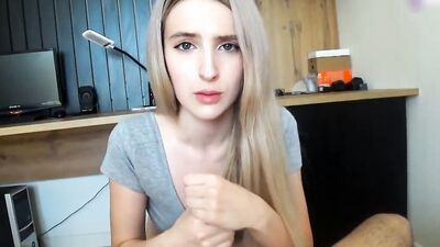 Cute Girl Sucks Guys Cock and Rides him