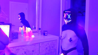 DUKES DOLLZ Horny babes stretch their pussy on thick toys compilation
