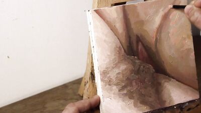 JOI OF PAINTING EPISODE 106 - Painting Pussy