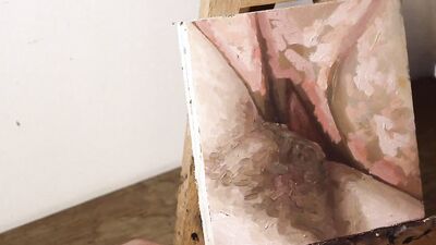 JOI OF PAINTING EPISODE 106 - Painting Pussy