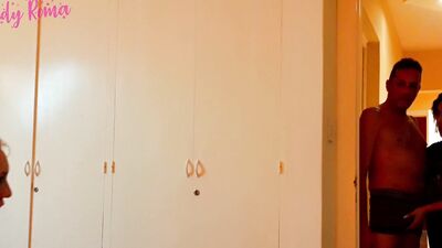 My husband and I ended up fucking my stepsister and her boyfriend