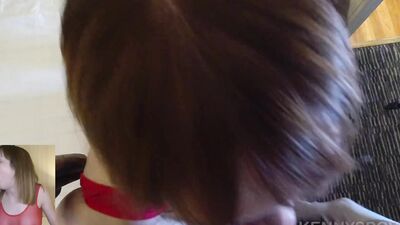 (2018.06) Cherry English Blowjob and Facial