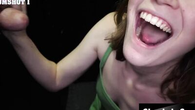 GloryholeSecrets - Gorgeous Blonde Stretches Her Mouth For A Good Blowjob