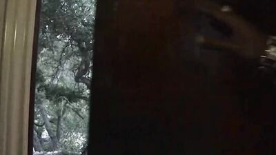 A cute black girl from the postal office has steamy hot sex during a delivery